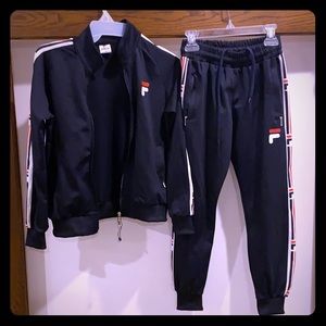 2 piece Fila set jacket and pants - boys size 7/8